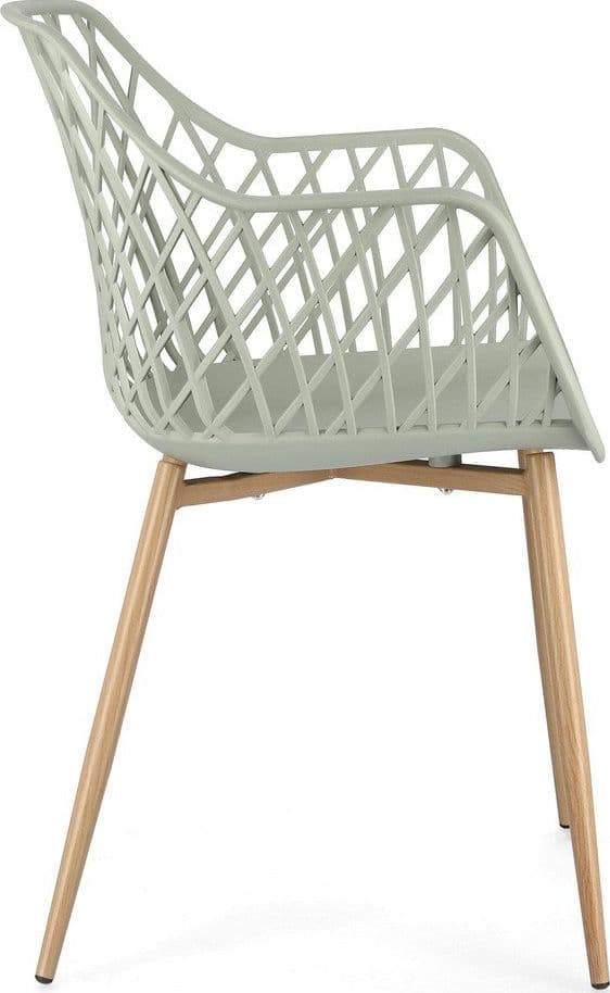 Sedia "Optik" con gambe in acciaio verniciate, per arredo interno 58 x 54 x h 85,5 cm in Sedie Decor Space - Altamura, commercioVirtuoso.it