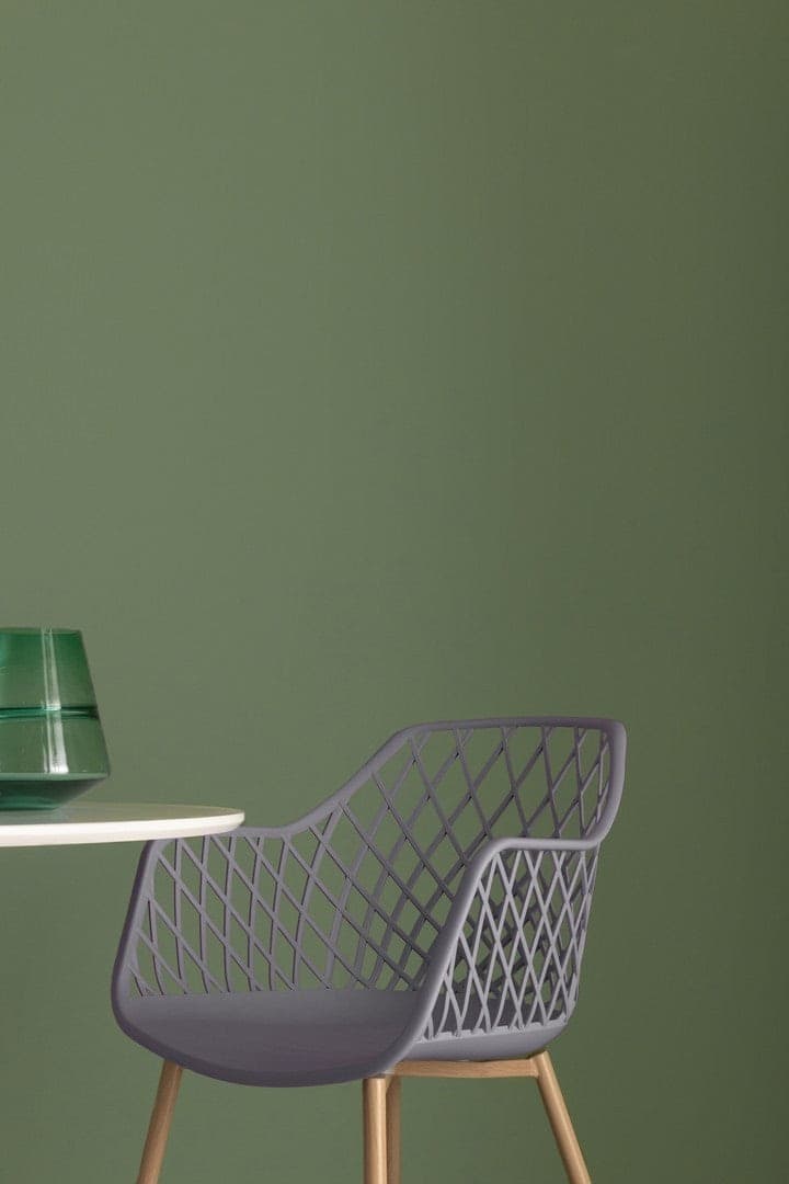 Sedia "Optik" con gambe in acciaio verniciate, per arredo interno 58 x 54 x h 85,5 cm - 38
