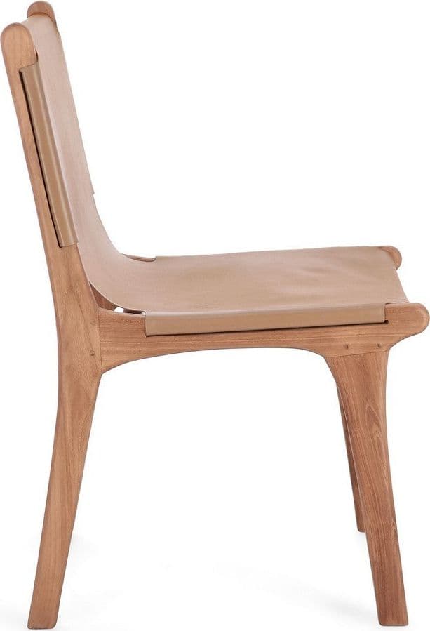 Sedia "Eugenie" con legno teak, per arredo interno 46 x 59 x h 85 cm in Sedie Decor Space - Altamura, commercioVirtuoso.it