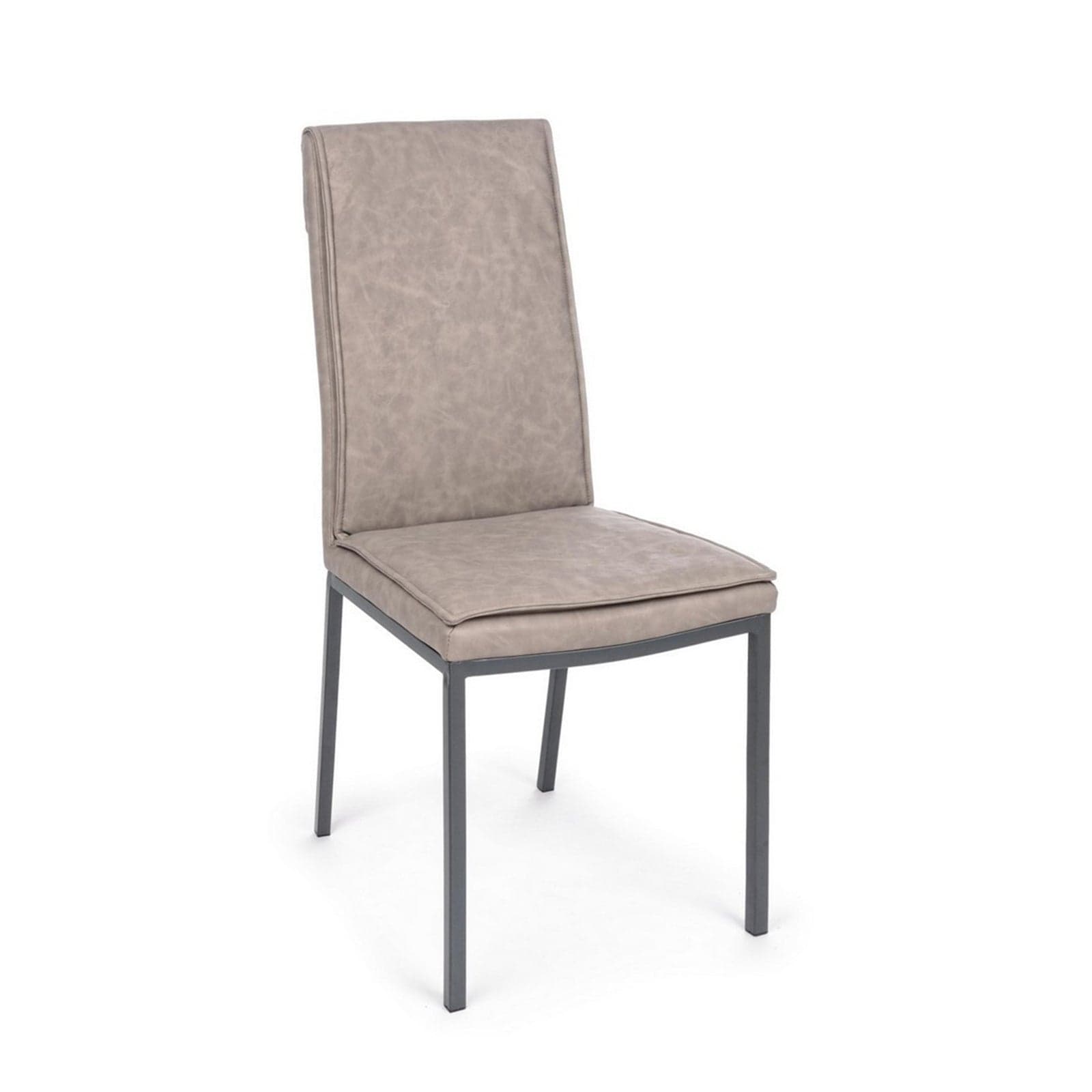 Sedia "Sofie" con struttura in acciaio e compensato, per arredo interno 43 x 59,5 x h 99,5 cm - 23