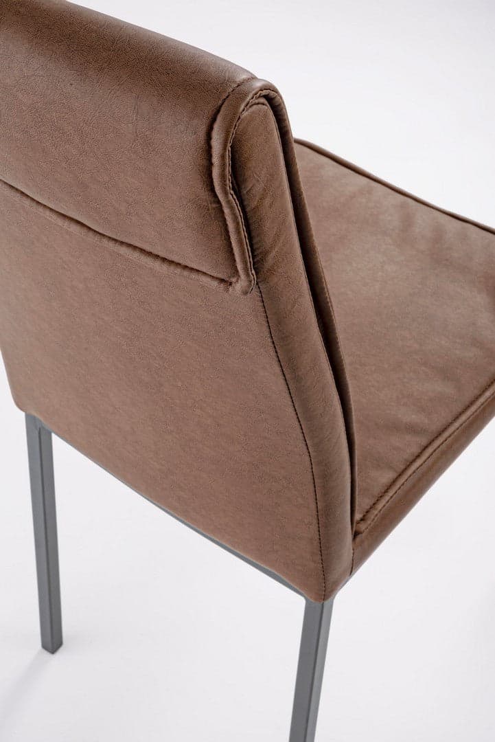 Sedia "Sofie" con struttura in acciaio e compensato, per arredo interno 43 x 59,5 x h 99,5 cm in Sedie Decor Space - Altamura, commercioVirtuoso.it