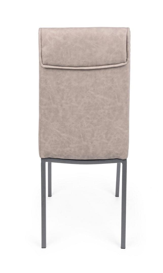 Sedia "Sofie" con struttura in acciaio e compensato, per arredo interno 43 x 59,5 x h 99,5 cm - 26