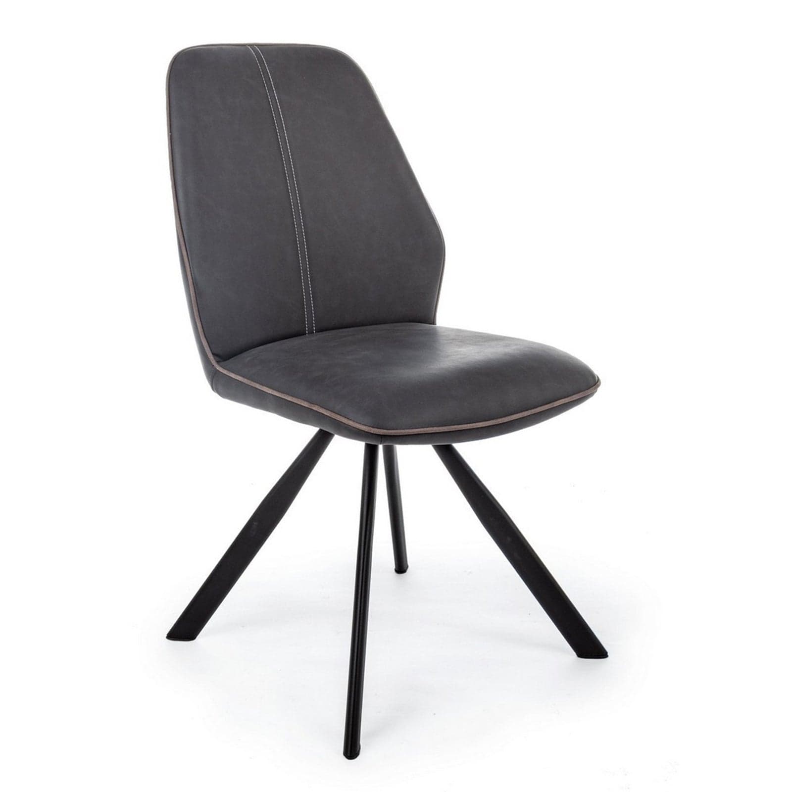 Sedia "Maxwell" con struttura in compensato, per arredo interno 44 x 62 x h 88 cm - 36