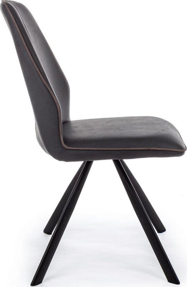 Sedia "Maxwell" con struttura in compensato, per arredo interno 44 x 62 x h 88 cm - 40