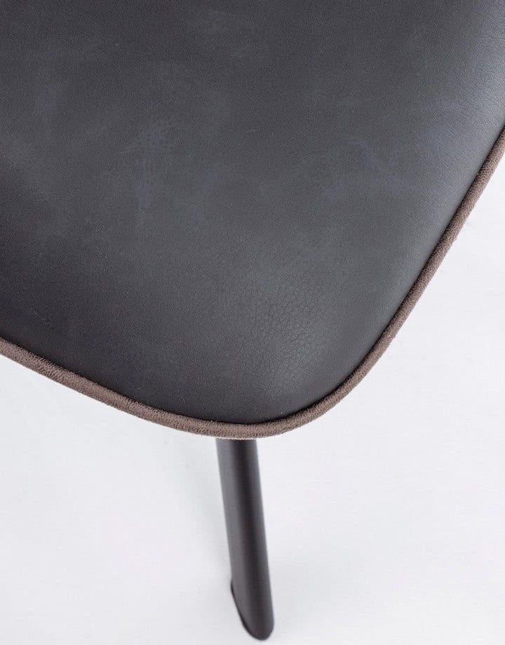 Sedia "Maxwell" con struttura in compensato, per arredo interno 44 x 62 x h 88 cm - 42