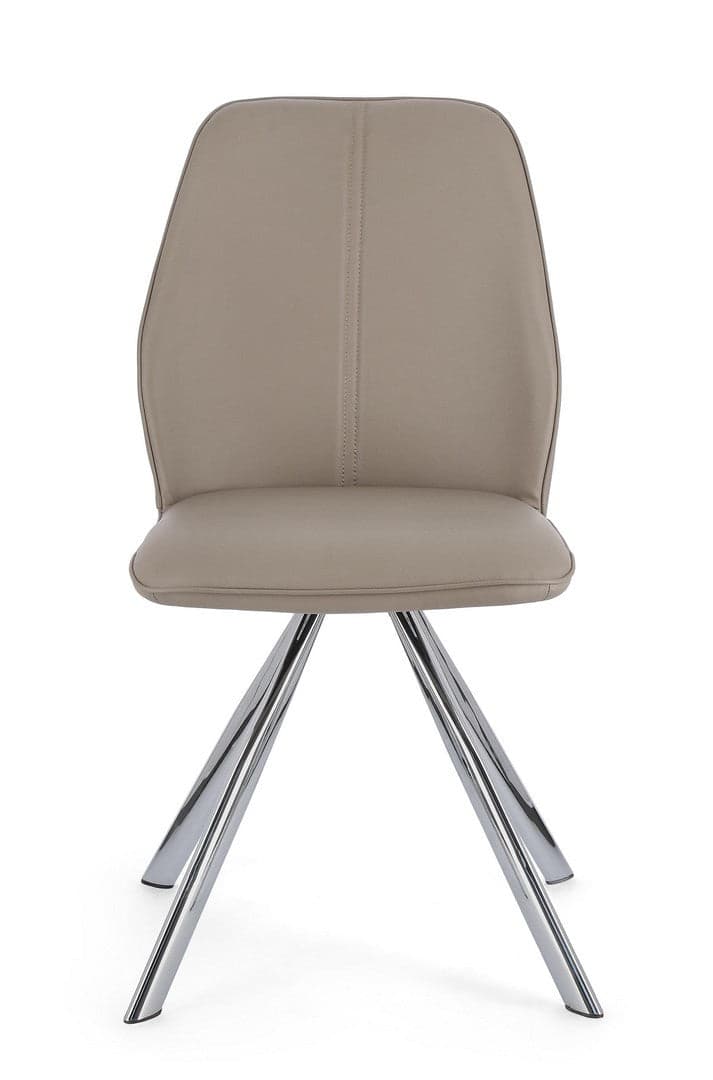 Sedia "Maxwell" con struttura in compensato, per arredo interno 44 x 62 x h 88 cm in Sedie Decor Space - Altamura, commercioVirtuoso.it