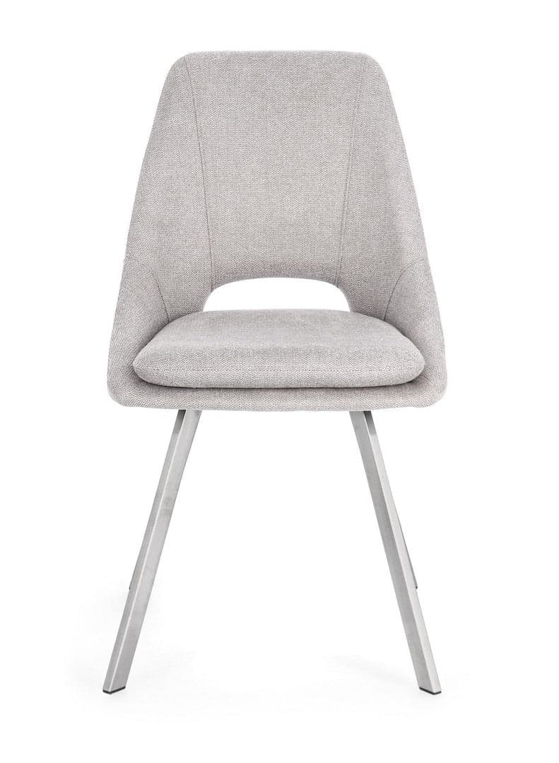 Sedia "Kashar" con struttura in compensato, per arredo interno 45 x 49,5 x h 85 cm in Sedie Decor Space - Altamura, commercioVirtuoso.it