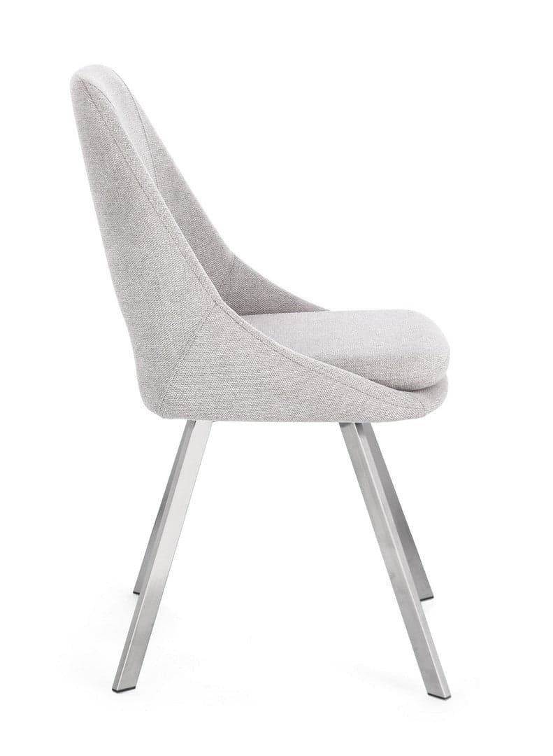 Sedia "Kashar" con struttura in compensato, per arredo interno 45 x 49,5 x h 85 cm in Sedie Decor Space - Altamura, commercioVirtuoso.it
