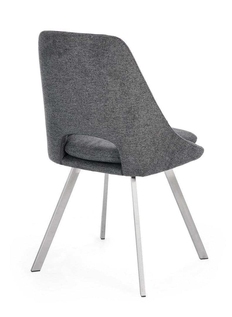 Sedia "Kashar" con struttura in compensato, per arredo interno 45 x 49,5 x h 85 cm in Sedie Decor Space - Altamura, commercioVirtuoso.it