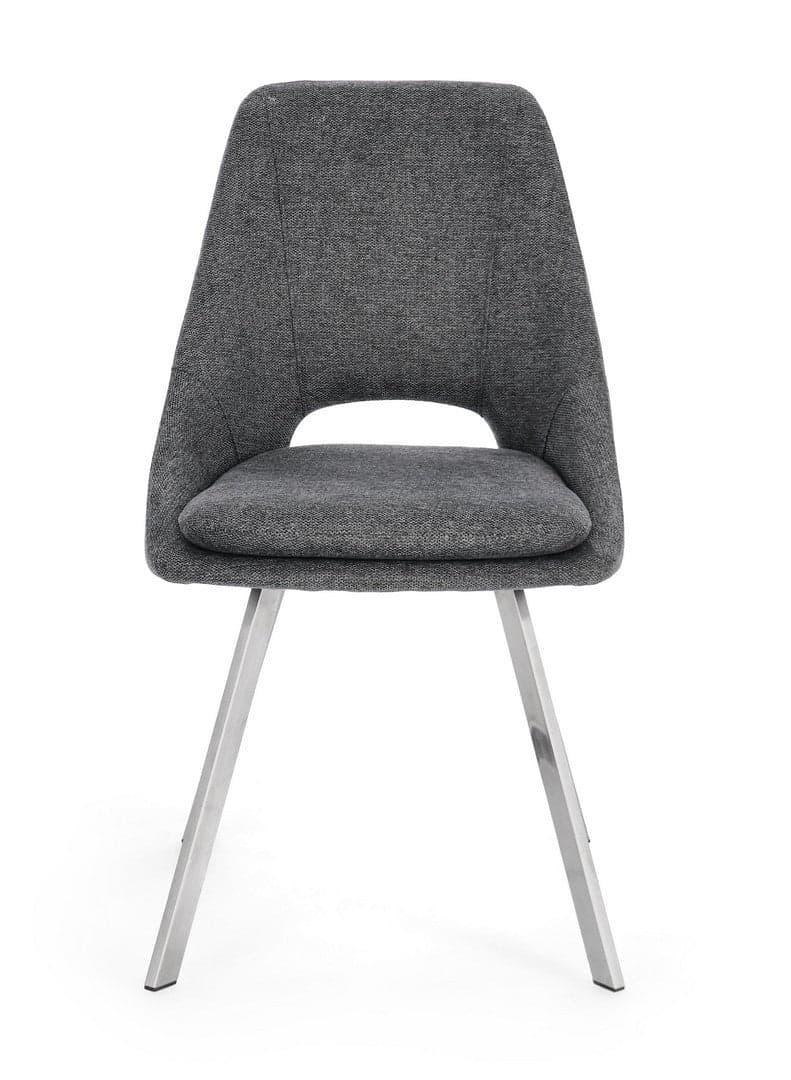 Sedia "Kashar" con struttura in compensato, per arredo interno 45 x 49,5 x h 85 cm in Sedie Decor Space - Altamura, commercioVirtuoso.it