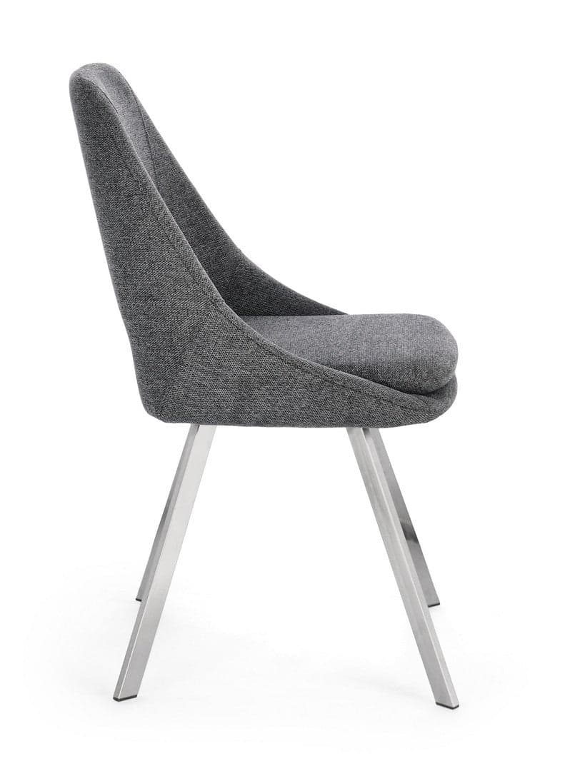 Sedia "Kashar" con struttura in compensato, per arredo interno 45 x 49,5 x h 85 cm in Sedie Decor Space - Altamura, commercioVirtuoso.it
