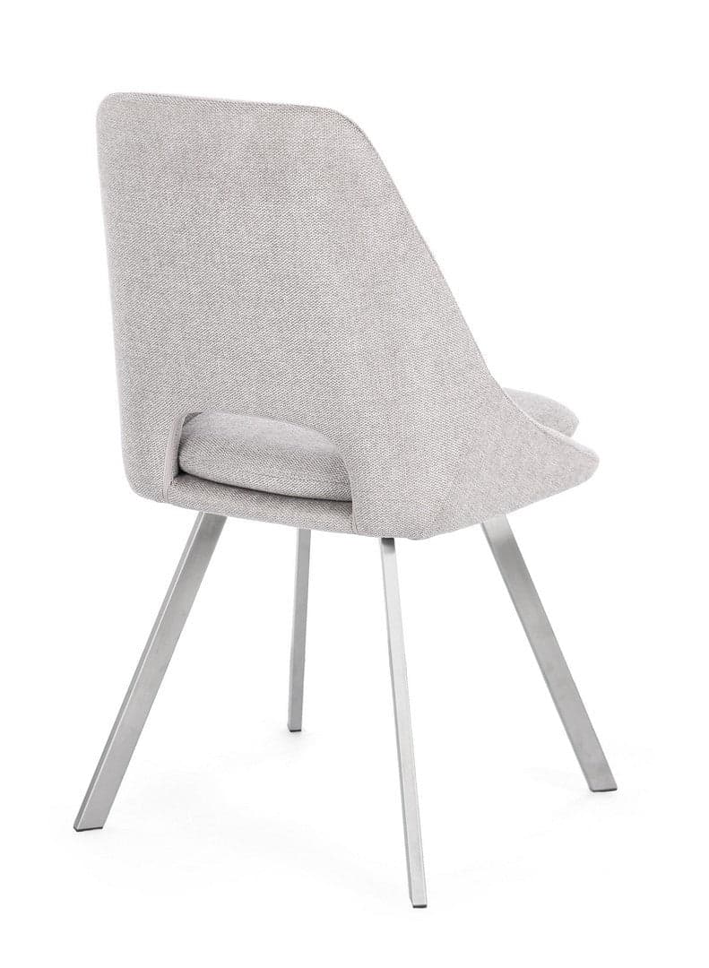 Sedia "Kashar" con struttura in compensato, per arredo interno 45 x 49,5 x h 85 cm in Sedie Decor Space - Altamura, commercioVirtuoso.it