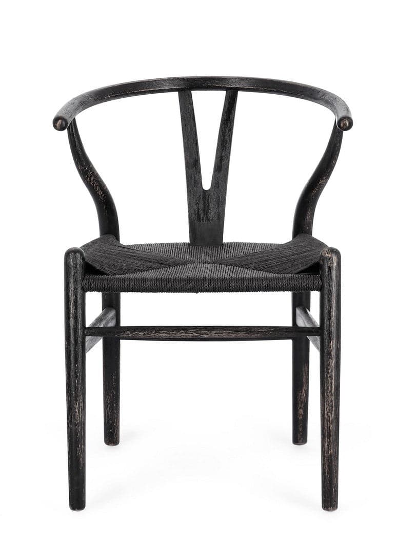 Sedia "Artemia" con struttura in legno di faggio, per arredo interno 50 x 41 x h 77 cm in Sedie Decor Space - Altamura, commercioVirtuoso.it