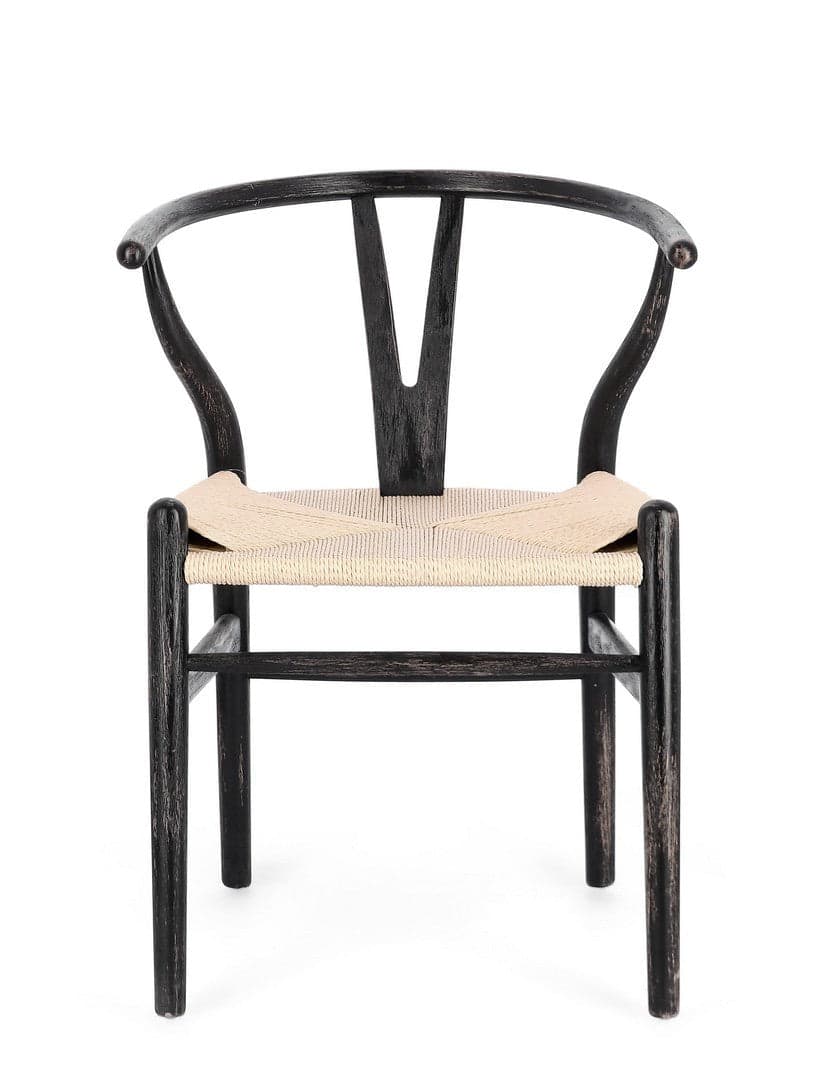 Sedia "Artemia" con struttura in legno di faggio, per arredo interno 50 x 41 x h 77 cm in Sedie Decor Space - Altamura, commercioVirtuoso.it