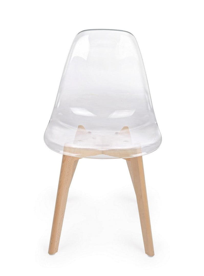 Sedia "Easy" con seduta e schienale in policarbonato, per arredo interno 52 x 47 x h 82 cm in Sedie Decor Space - Altamura, commercioVirtuoso.it