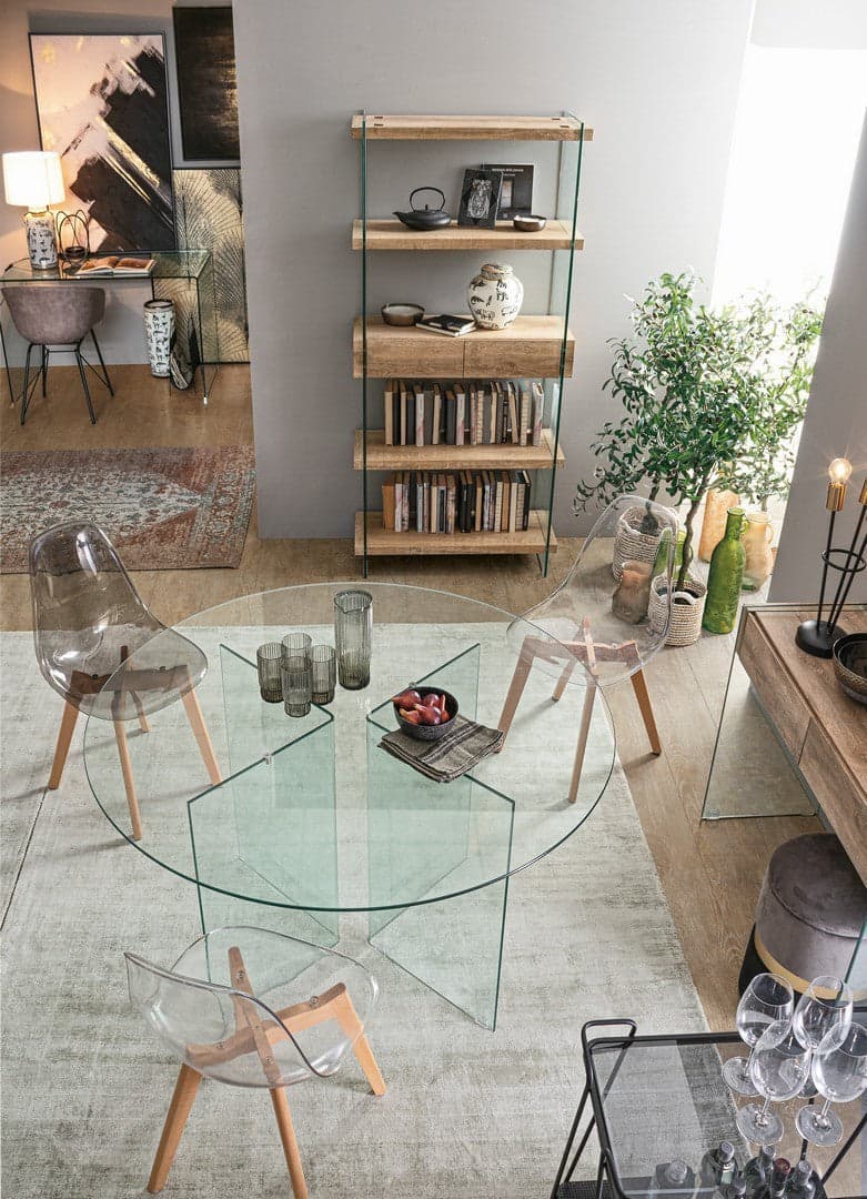 Sedia "Easy" con seduta e schienale in policarbonato, per arredo interno 52 x 47 x h 82 cm in Sedie Decor Space - Altamura, commercioVirtuoso.it