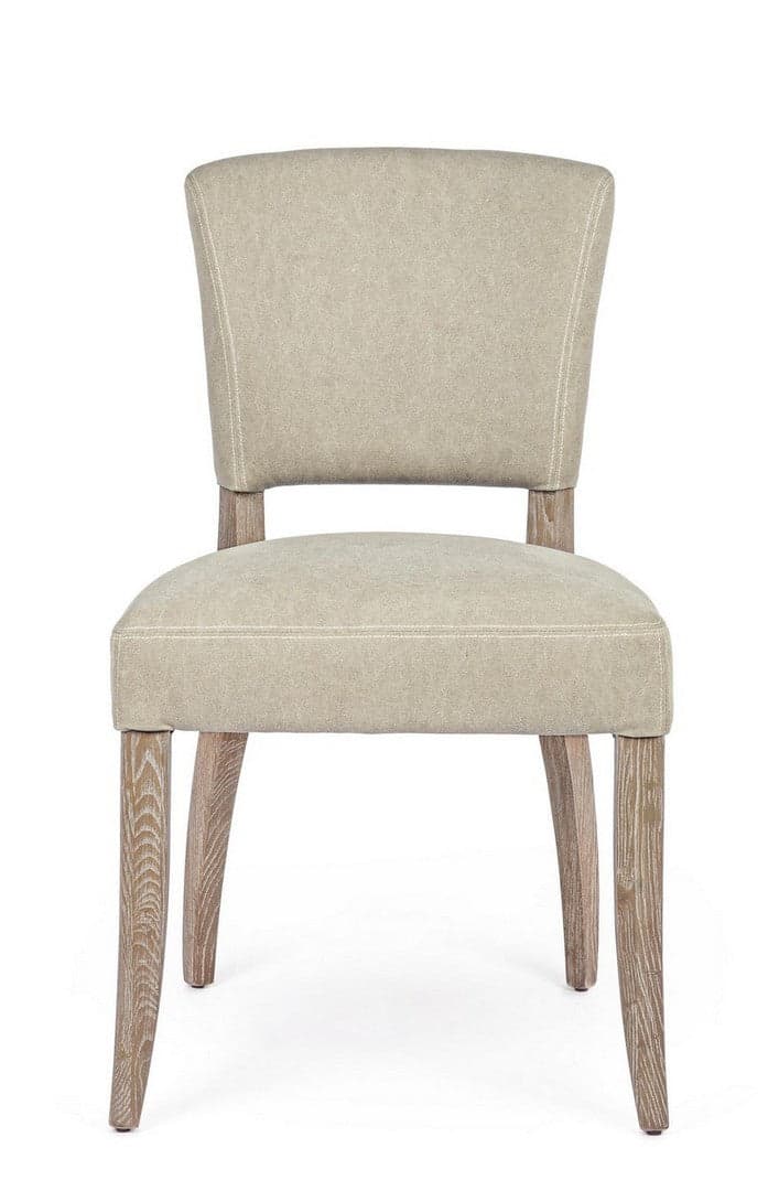 Sedia "Maratriz" con struttura in legno di frassino con finitura a base di nitrocellulosa, per arredo interno 52 x 63 x h 90 cm in Sedie Decor Space - Altamura, commercioVirtuoso.it