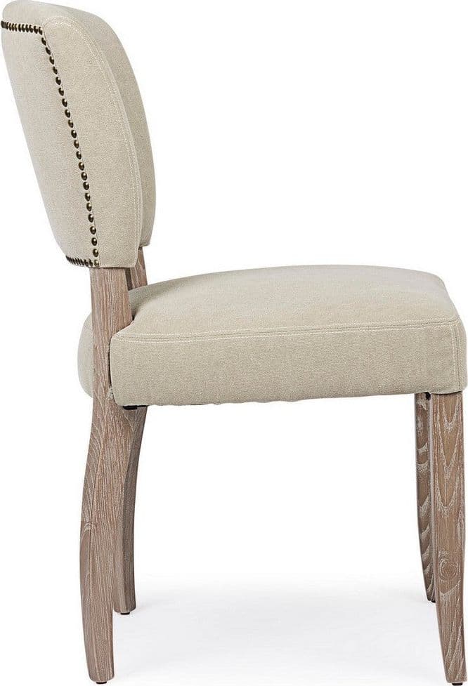 Sedia "Maratriz" con struttura in legno di frassino con finitura a base di nitrocellulosa, per arredo interno 52 x 63 x h 90 cm in Sedie Decor Space - Altamura, commercioVirtuoso.it