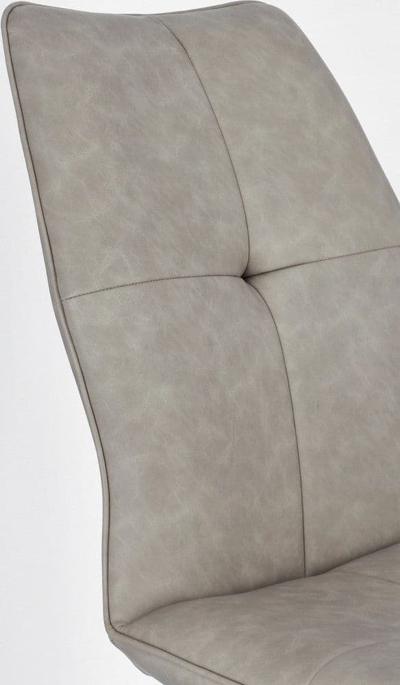 Sedia "Kepler" con gambe in acciaio verniciato a polvere epossidica, per arredo interno 50 x 66 x h 94 cm in Sedie Decor Space - Altamura, commercioVirtuoso.it