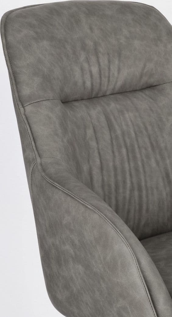 Sedia "Grant" con gambe in acciaio verniciato a polvere epossidica, per arredo interno 59 x 65 x h 86 cm in Sedie Decor Space - Altamura, commercioVirtuoso.it
