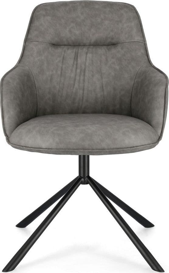 Sedia "Grant" con gambe in acciaio verniciato a polvere epossidica, per arredo interno 59 x 65 x h 86 cm in Sedie Decor Space - Altamura, commercioVirtuoso.it
