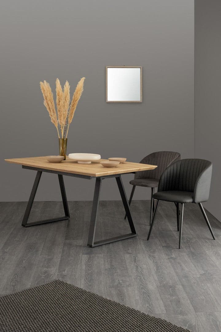 Sedia "Queen" con gambe in acciaio verniciato a polvere, per arredo interno 53 x 57 x h 81,5 cm - 35