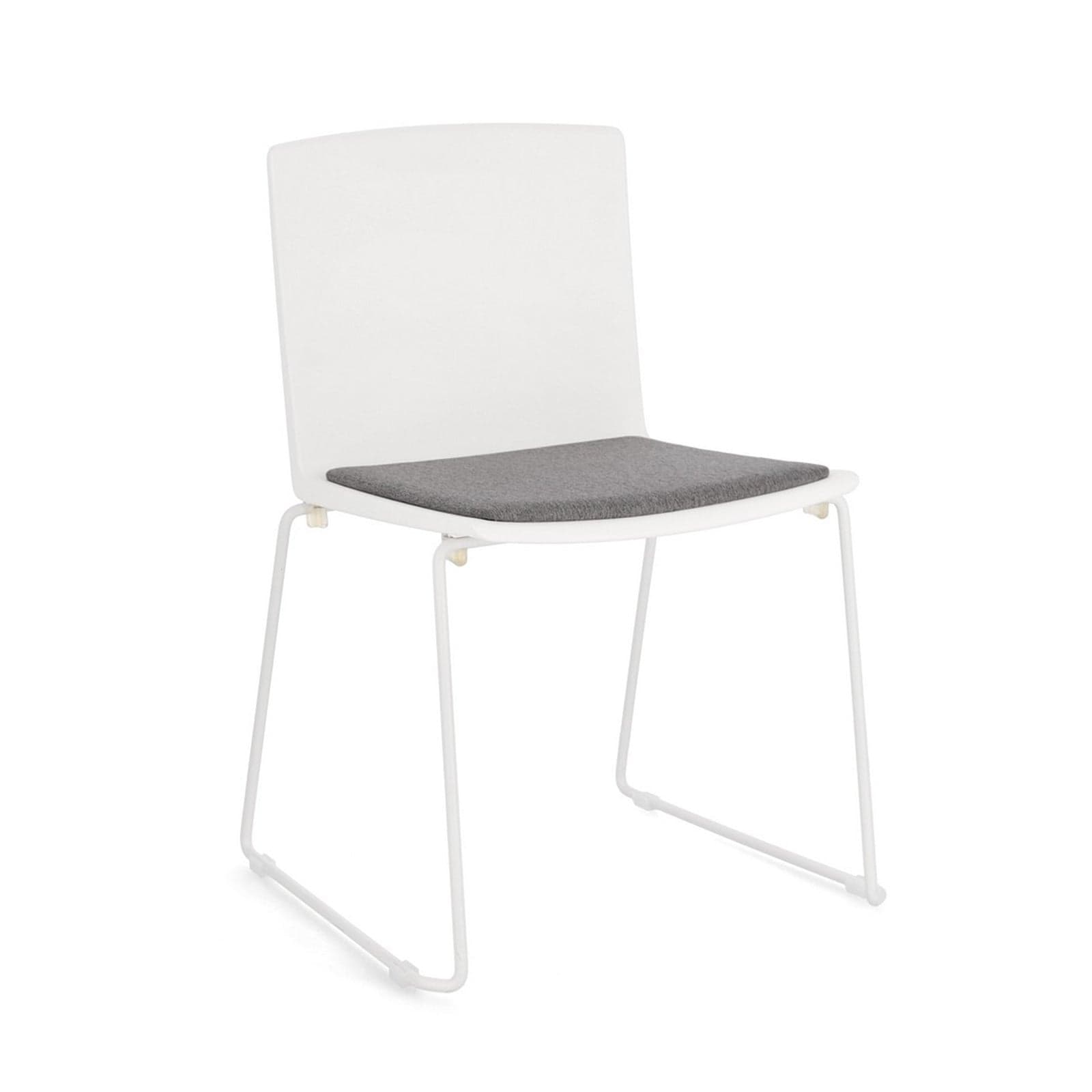 Sedia "Giulia" con seduta in plastica, per arredo interno 43,5 x 50 x h 79 cm - 25