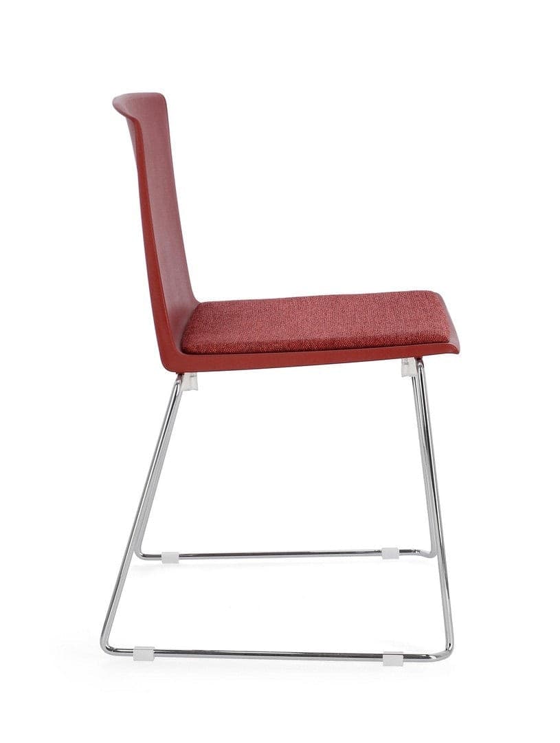 Sedia "Giulia" con seduta in plastica, per arredo interno 43,5 x 50 x h 79 cm - 25