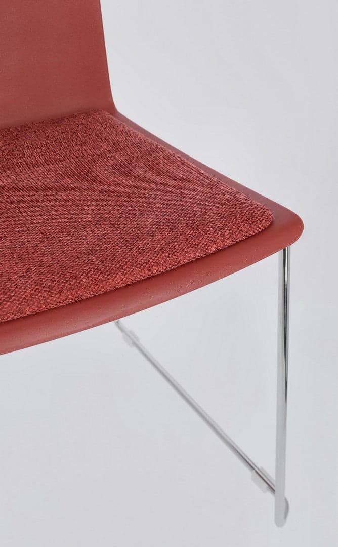 Sedia "Giulia" con seduta in plastica, per arredo interno 43,5 x 50 x h 79 cm - 27