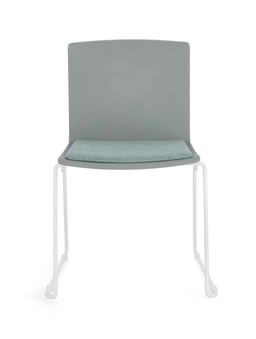 Sedia "Giulia" con seduta in plastica, per arredo interno 43,5 x 50 x h 79 cm - 33