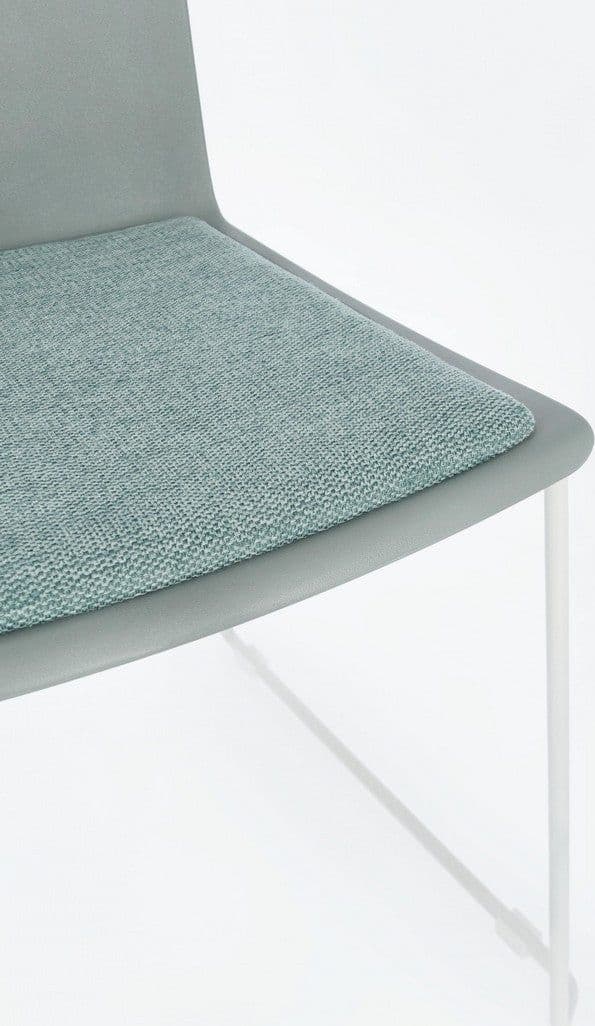 Sedia "Giulia" con seduta in plastica, per arredo interno 43,5 x 50 x h 79 cm - 37