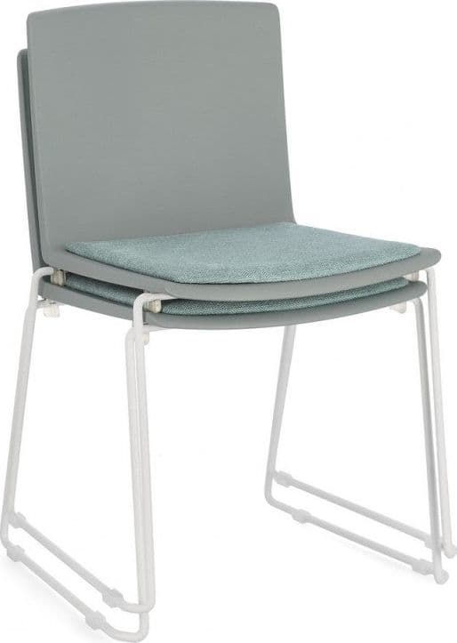 Sedia "Giulia" con seduta in plastica, per arredo interno 43,5 x 50 x h 79 cm - 39