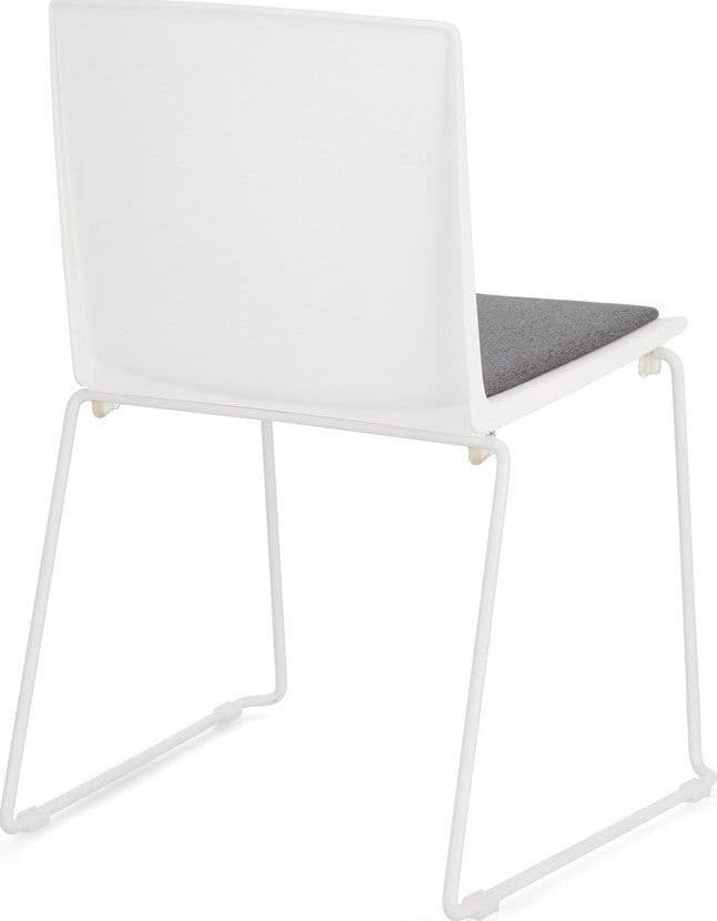 Sedia "Giulia" con seduta in plastica, per arredo interno 43,5 x 50 x h 79 cm - 42