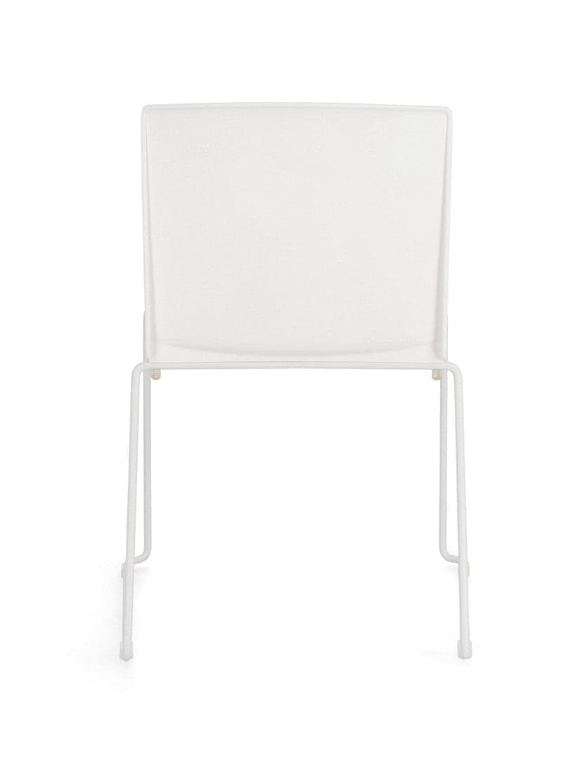 Sedia "Giulia" con seduta in plastica, per arredo interno 43,5 x 50 x h 79 cm - 44
