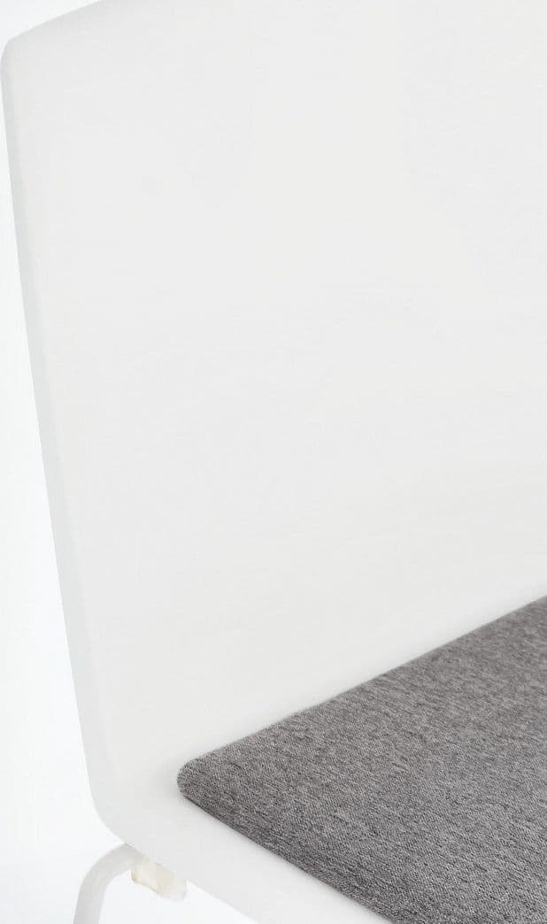 Sedia "Giulia" con seduta in plastica, per arredo interno 43,5 x 50 x h 79 cm - 46