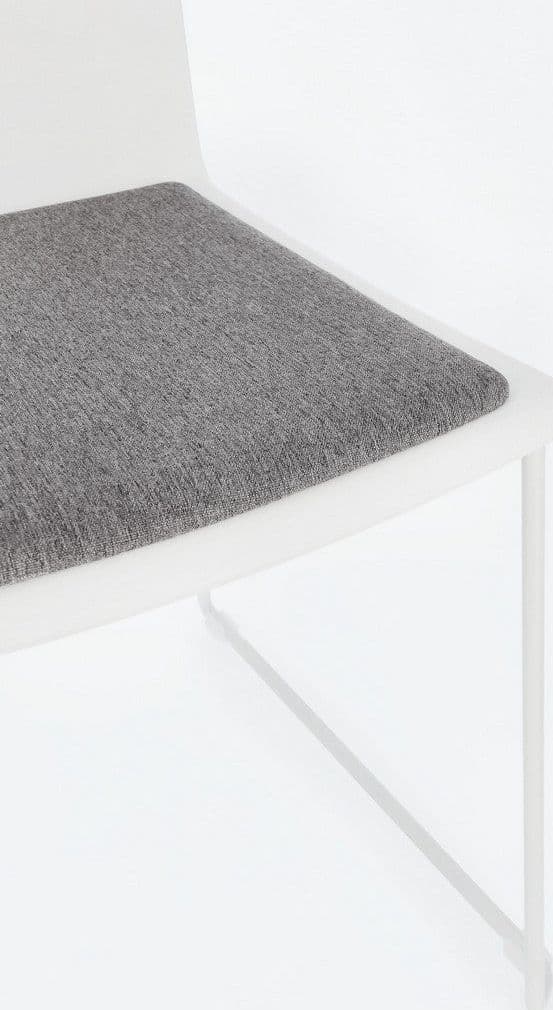Sedia "Giulia" con seduta in plastica, per arredo interno 43,5 x 50 x h 79 cm - 47