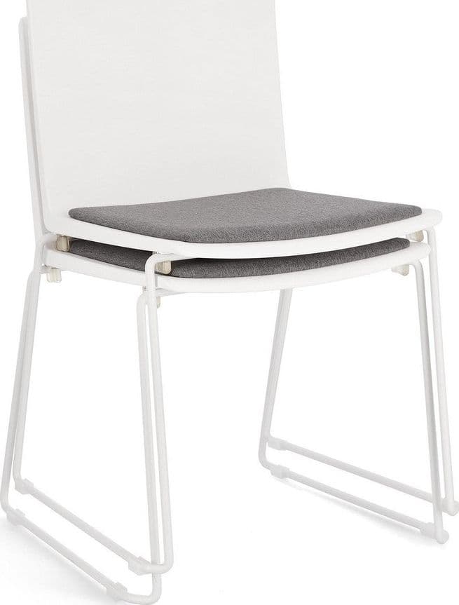 Sedia "Giulia" con seduta in plastica, per arredo interno 43,5 x 50 x h 79 cm - 48