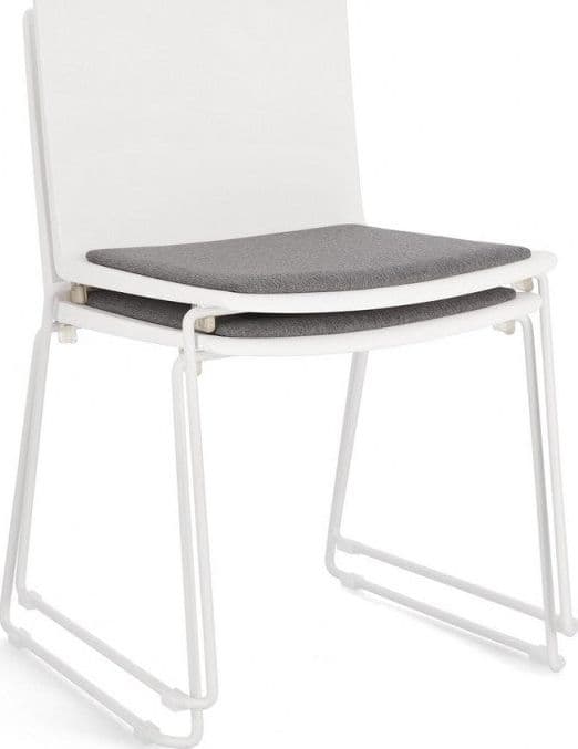 Sedia "Giulia" con seduta in plastica, per arredo interno 43,5 x 50 x h 79 cm - 49