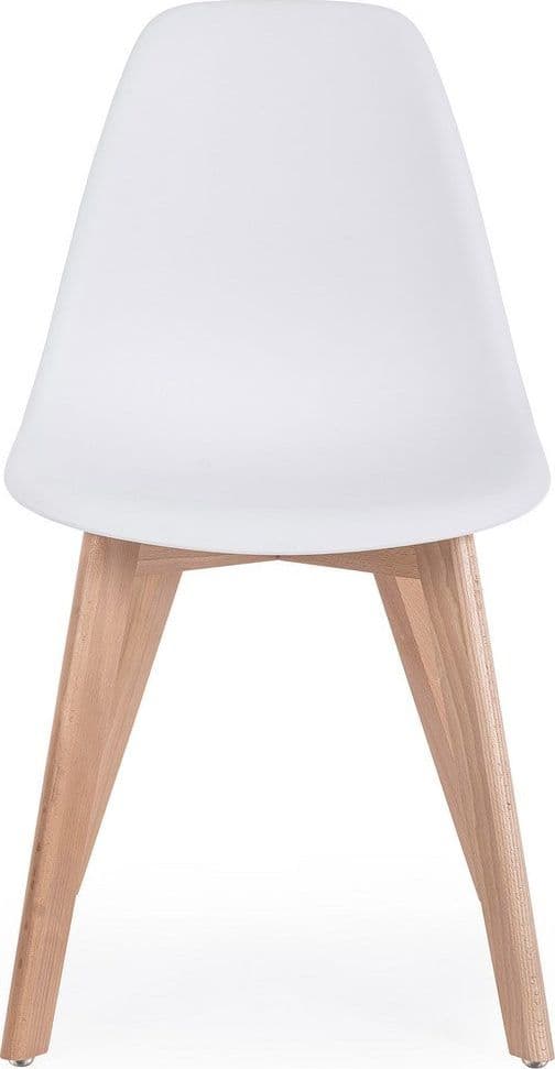 Sedia "System" con gambe in legno di faggio, per arredo interno 51,5 x 46,5 x h 86 cm - 44