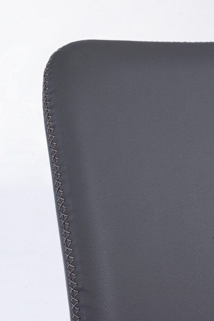 Sedia "Pathos" con struttura e gambe in acciaio, per arredo interno 42 x 61 x h 85,5 cm in Sedie Decor Space - Altamura, commercioVirtuoso.it