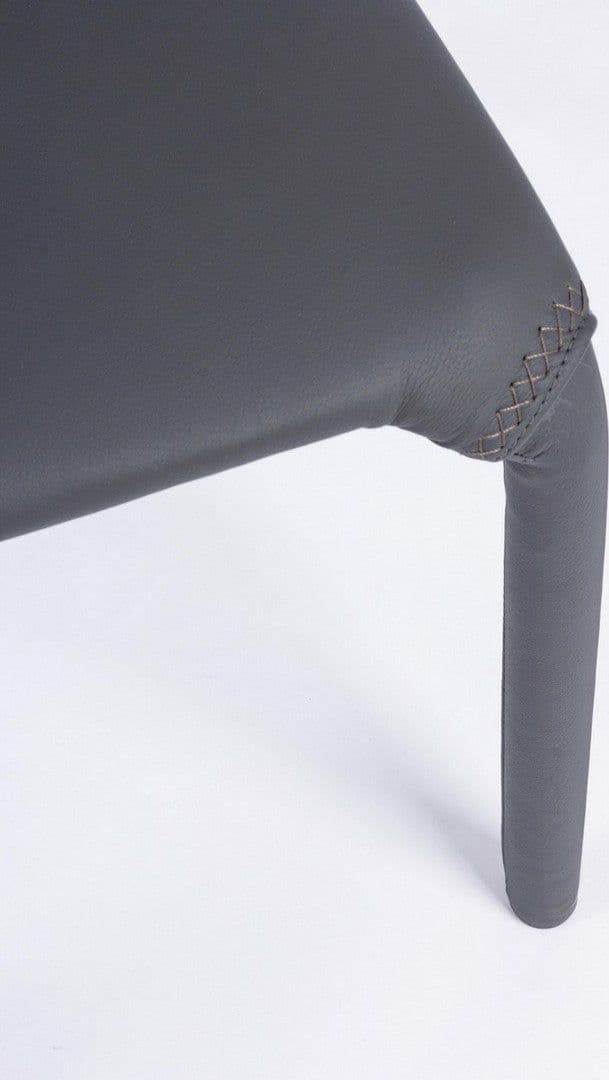 Sedia "Pathos" con struttura e gambe in acciaio, per arredo interno 42 x 61 x h 85,5 cm Casa e cucina/Arredamento/Sala da pranzo/Sedie Decor Space - Altamura, Commerciovirtuoso.it