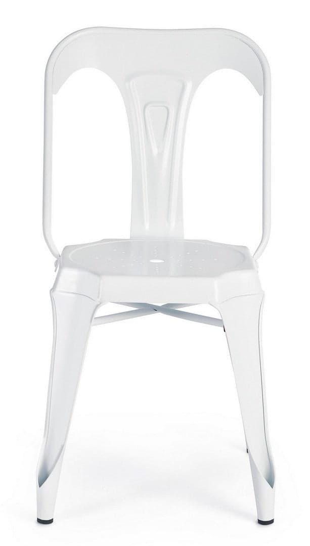 Sedia "Minnesota" con struttura in acciaio laminato a freddo e verniciato a polvere (epossidica), per arredo interno 53 x 45 x h 86 cm Casa e cucina/Arredamento/Sala da pranzo/Sedie Decor Space - Altamura, Commerciovirtuoso.it