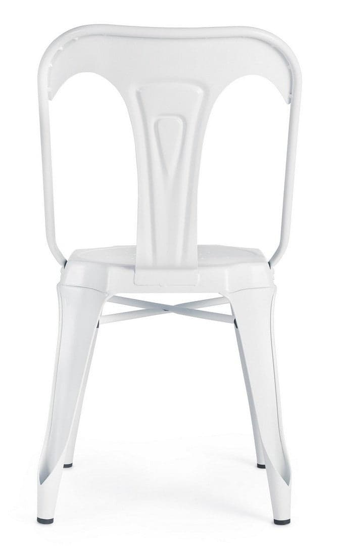 Sedia "Minnesota" con struttura in acciaio laminato a freddo e verniciato a polvere (epossidica), per arredo interno 53 x 45 x h 86 cm Casa e cucina/Arredamento/Sala da pranzo/Sedie Decor Space - Altamura, Commerciovirtuoso.it