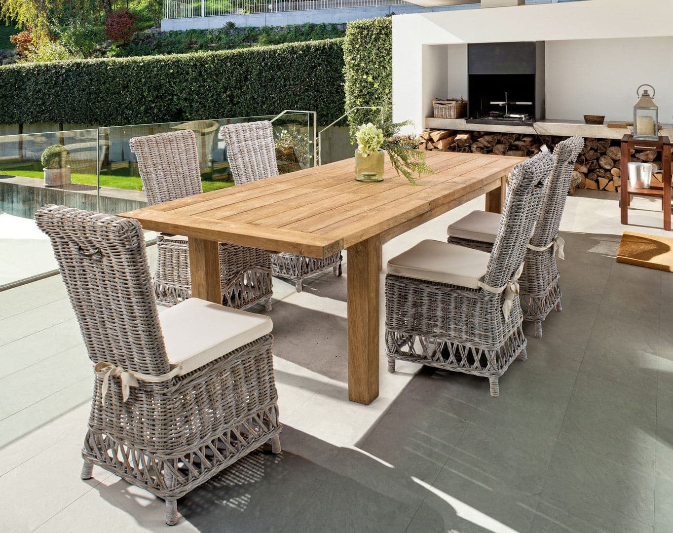 Sedia "Warna" con struttura in rattan, per arredo interno 47 x 55 x h 100 cm Casa e cucina/Arredamento/Sala da pranzo/Sedie Decor Space - Altamura, Commerciovirtuoso.it