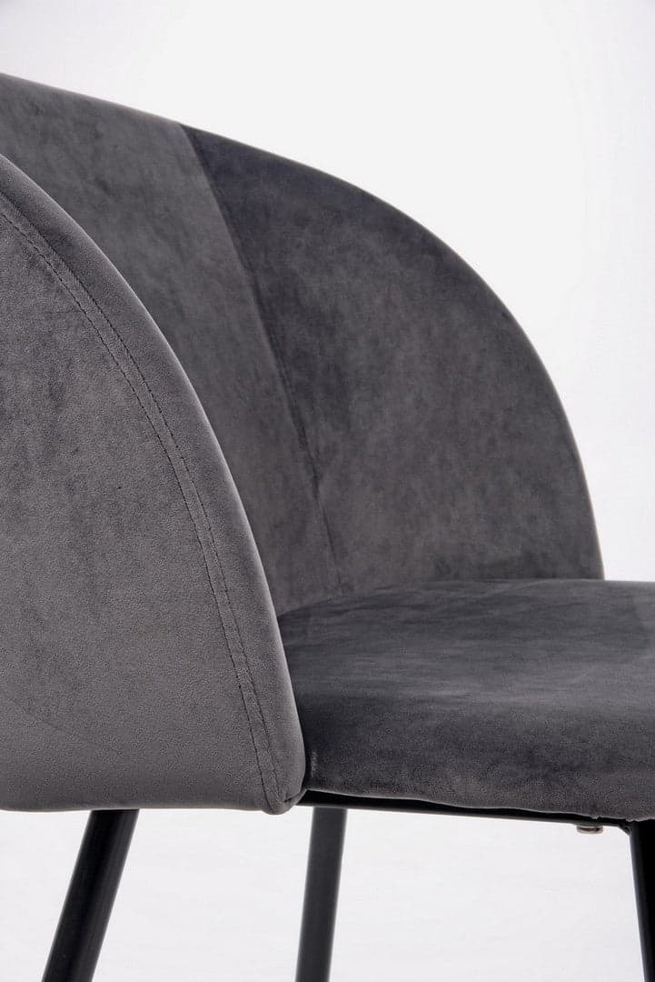 Sedia "Crown" con struttura in compensato, per arredo interno 53 x 60 x h 82 cm in Sedie Decor Space - Altamura, commercioVirtuoso.it