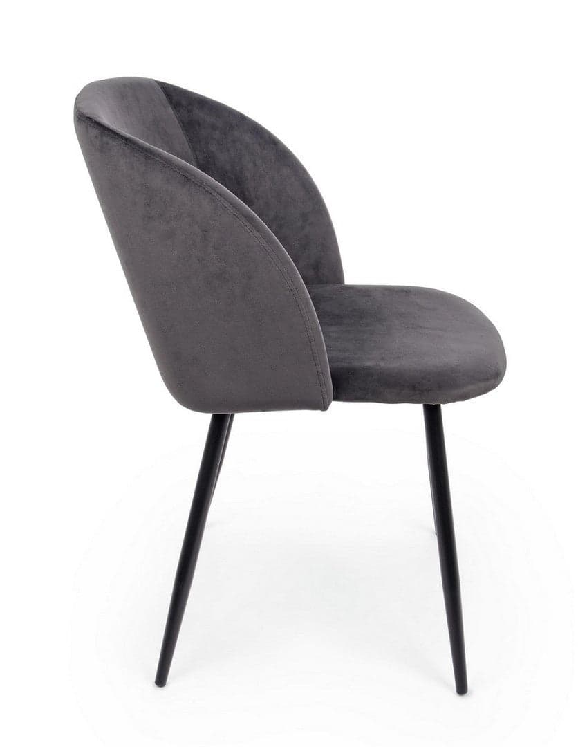 Sedia "Crown" con struttura in compensato, per arredo interno 53 x 60 x h 82 cm Casa e cucina/Arredamento/Sala da pranzo/Sedie Decor Space - Altamura, Commerciovirtuoso.it
