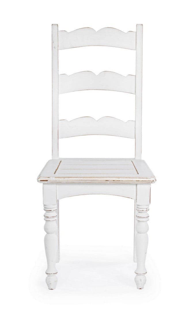 Sedia "Colette" con legno mango massiccio, per arredo interno 45 x 45 x h 102 cm in Sedie Decor Space - Altamura, commercioVirtuoso.it