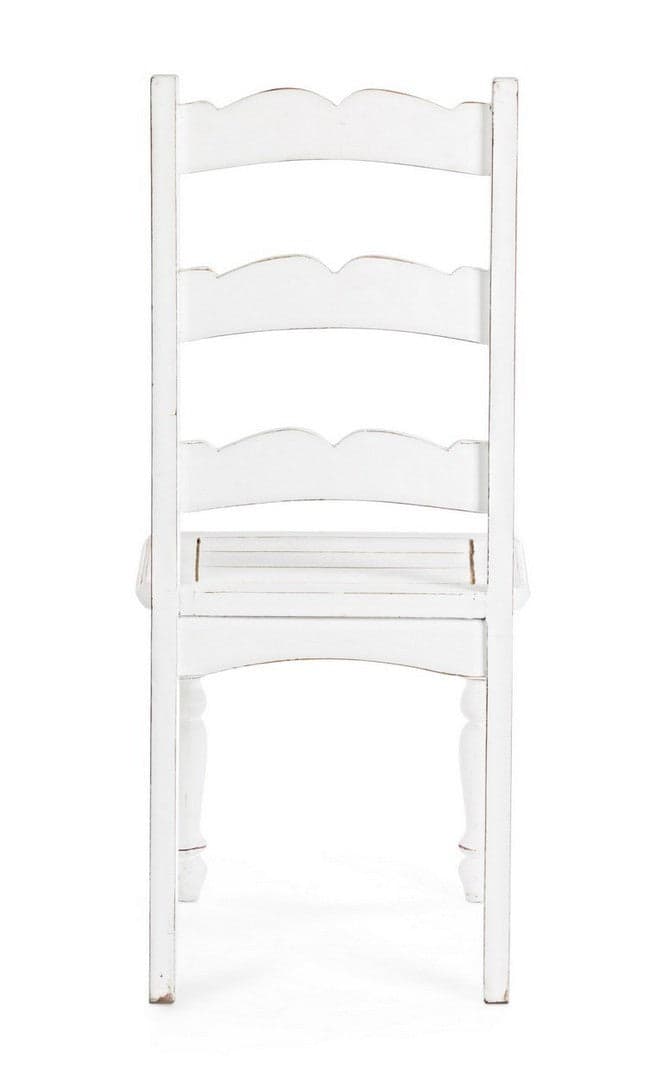 Sedia "Colette" con legno mango massiccio, per arredo interno 45 x 45 x h 102 cm in Sedie Decor Space - Altamura, commercioVirtuoso.it