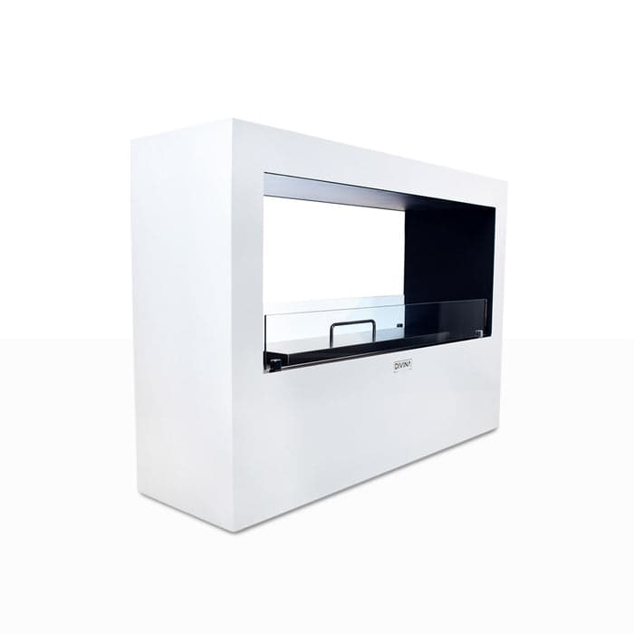 Camino a bioetanolo "Giotto" da terra biocamino per interno ed esterno 100 x h 70 cm in Caminetti gel ed etanolo Decor Space - Altamura, commercioVirtuoso.it