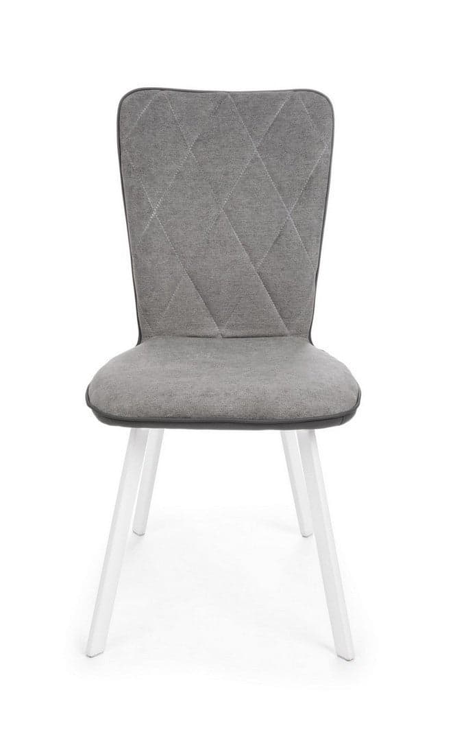 Sedia "Angelica" con struttura in acciaio e compensato, per arredo interno 50 x 63 x h 92 cm Casa e cucina/Arredamento/Sala da pranzo/Sedie Decor Space - Altamura, Commerciovirtuoso.it